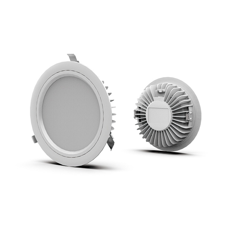 24Vac 36Vdc IP65 ไฟ LED ฉุกเฉินดาวน์ไลท์แบบรวมศูนย์